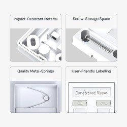 Buy Unitek Network Wall Plate - T013A - Dual Port in Cyprus, Nicosia, Limassol, Larnaka, Pafos