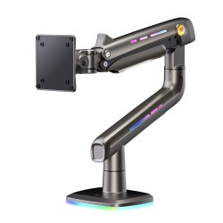 Buy NBMounts Monitor Desk Mount - F5 - Gaming Series Single Arm RGB Monitor Desk... in Cyprus, Nicosia, Limassol, Larnaka, Pafos