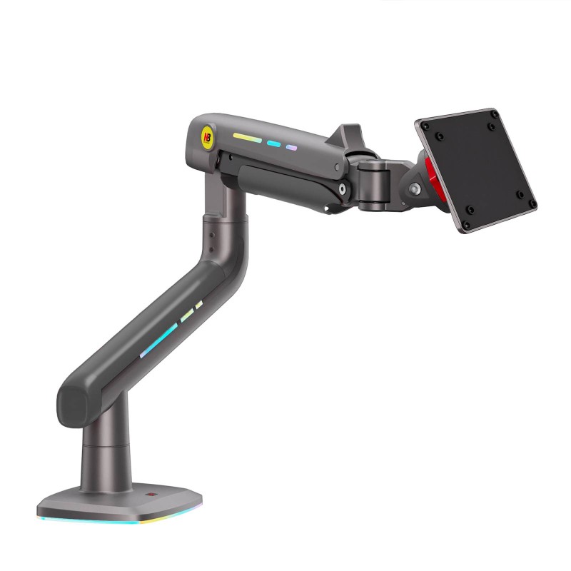Buy NBMounts Monitor Desk Mount - F5 - Gaming Series Single Arm RGB Monitor Desk... in Cyprus, Nicosia, Limassol, Larnaka, Pafos