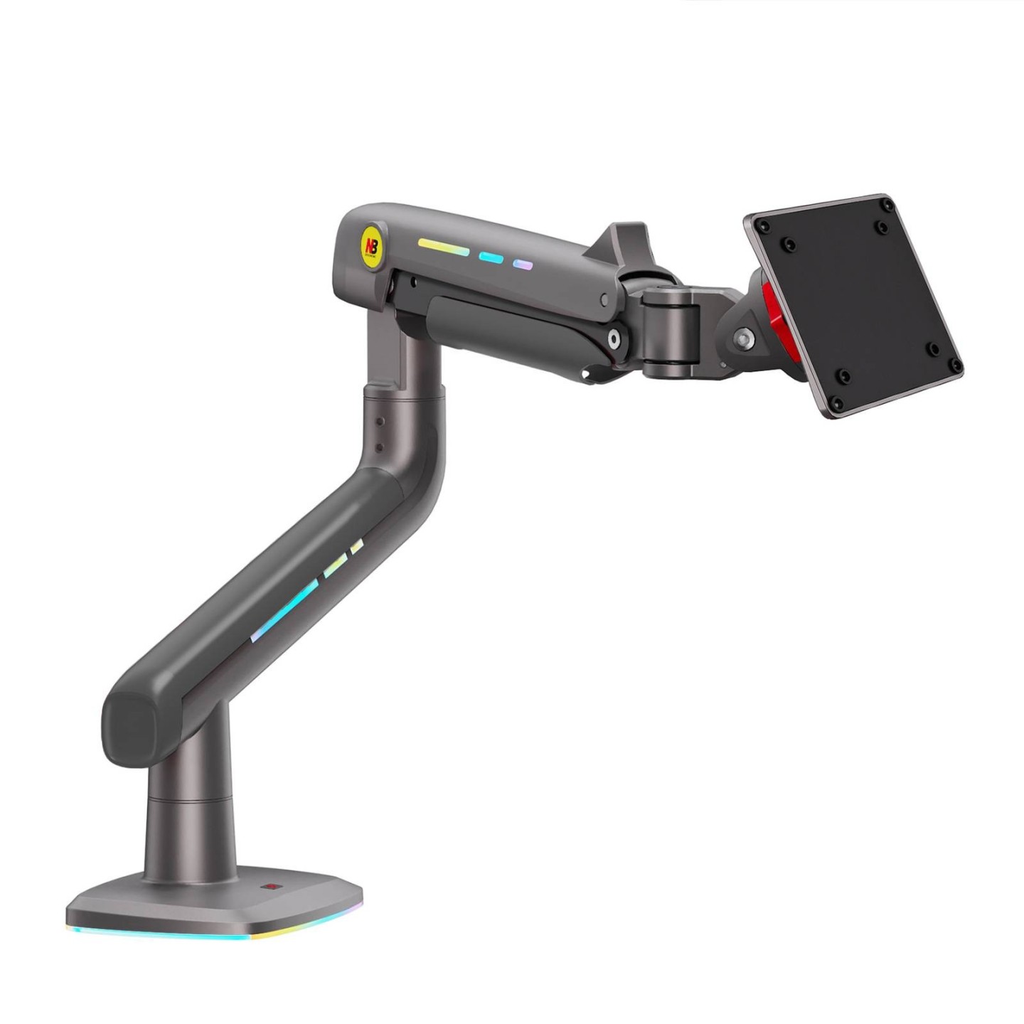 NBMounts F5 Gaming Single Arm RGB Monitor Desk Mount up to 20kg (Boxed) — Buy in Cyprus with Fast Delivery