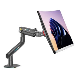 Buy NBMounts Monitor Desk Mount - F5 - Gaming Series Single Arm RGB Monitor Desk... in Cyprus, Nicosia, Limassol, Larnaka, Pafos