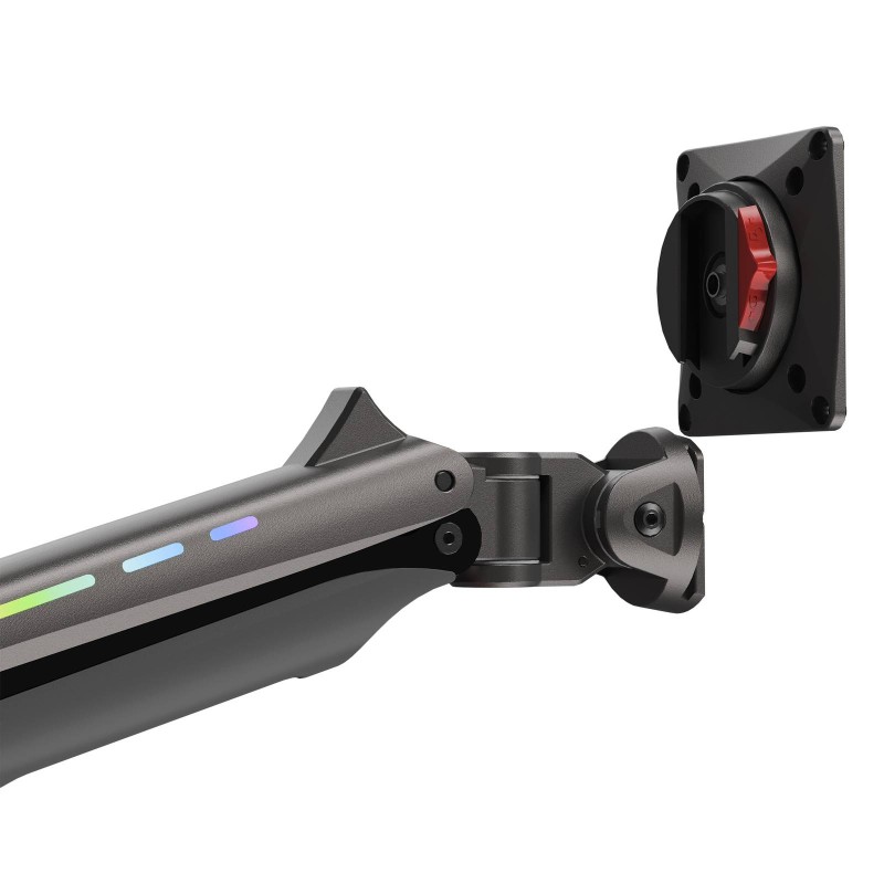 Buy NBMounts Monitor Desk Mount - F5 - Gaming Series Single Arm RGB Monitor Desk... in Cyprus, Nicosia, Limassol, Larnaka, Pafos
