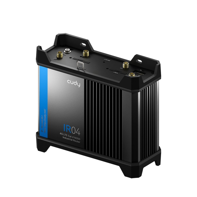 Cudy Router - IR04_EU - 4G LTE CAT4 N300 Industrial Wi-Fi Dual-Sim — Buy in Cyprus with Fast Delivery