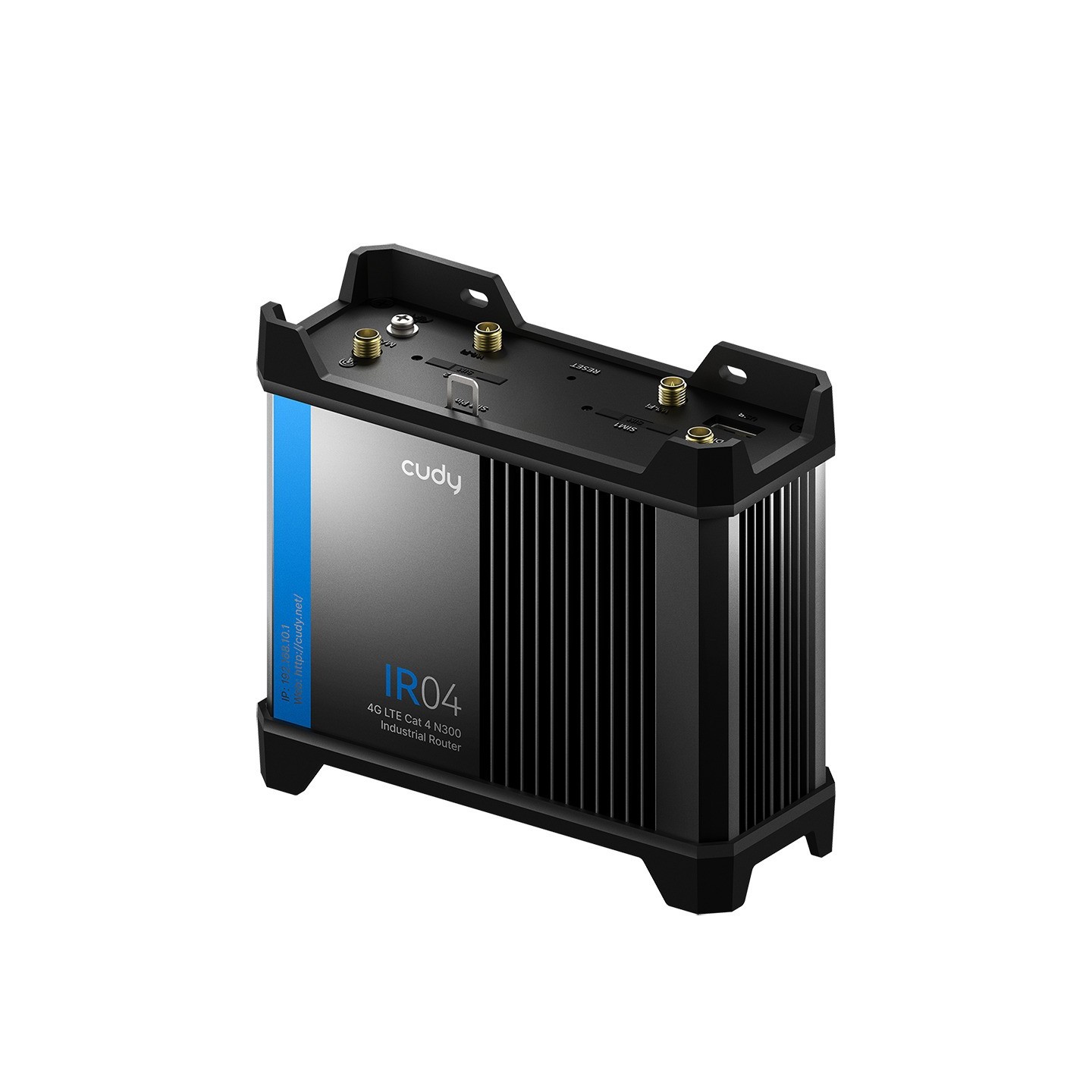 Cudy Router - IR04_EU - 4G LTE CAT4 N300 Industrial Wi-Fi Dual-Sim — Buy in Cyprus with Fast Delivery