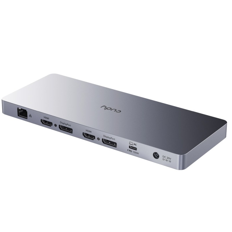 Buy Cudy Docking Station USB-C 13-IN-1 Dual 4K 10Gbps with Mac Support - CS700 -... in Cyprus, Nicosia, Limassol, Larnaka, Pafos