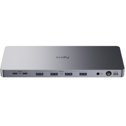 Buy Cudy Docking Station USB-C 13-IN-1 Dual 4K 10Gbps with Mac Support - CS700 -... in Cyprus, Nicosia, Limassol, Larnaka, Pafos