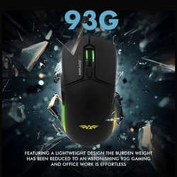 Armaggeddon Mirage VI Wired+2.4G+BT Rechargeable 10000 CPI Gaming Mouse Black (Boxed) — Buy in Cyprus with Fast Delivery