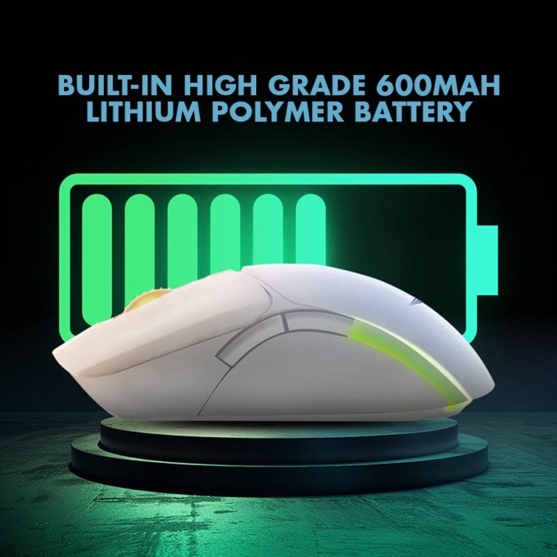 Buy Armaggeddon Gaming Mouse - MIRAGE-VI - Wired+2.4G+BT Recharge 600mAh Black in Cyprus, Nicosia, Limassol, Larnaka, Pafos