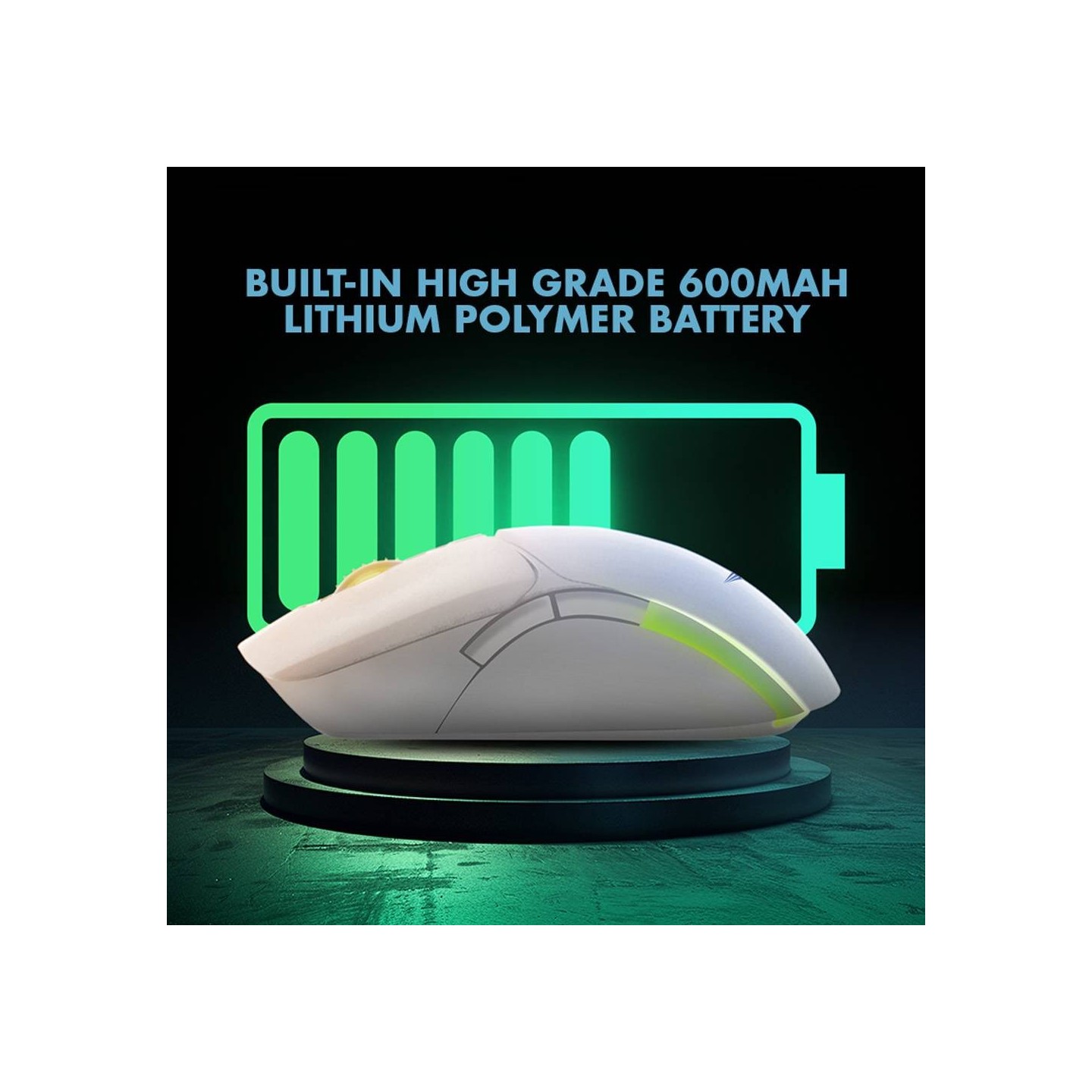 Armaggeddon Mirage VI Wired+2.4G+BT Rechargeable 10000 CPI Gaming Mouse Black (Boxed) — Buy in Cyprus with Fast Delivery