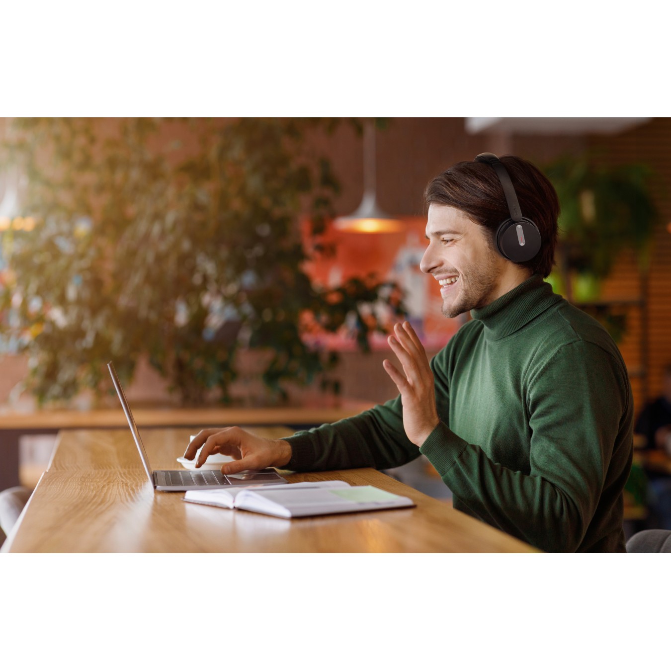 Yealink Headset - BH70 - Headset Wireless Bluetooth 3-Mic NC with BT Dongle Mono Teams USB-C A
