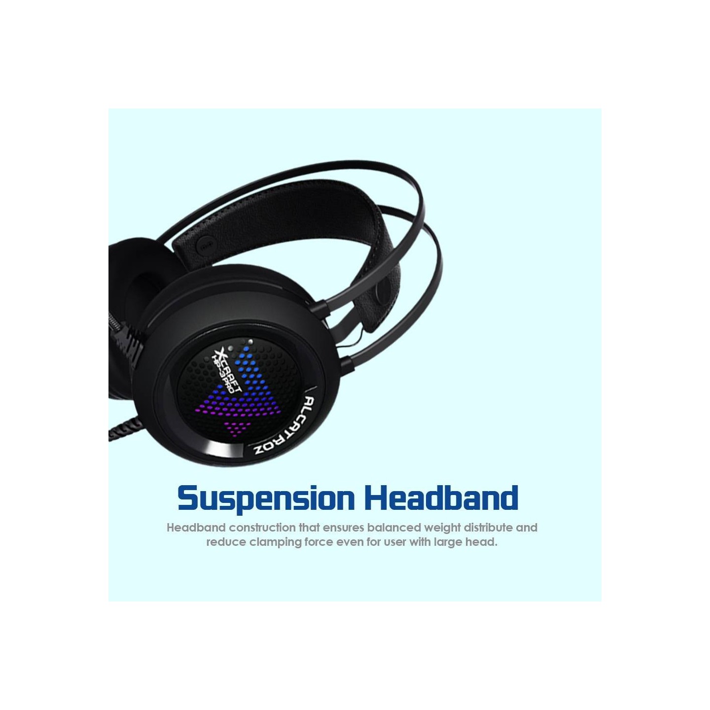 Alcatroz X-Craft HP-3 PRO 7.1 USB Gaming Headset with Microphone (Boxed) — Buy in Cyprus with Fast Delivery