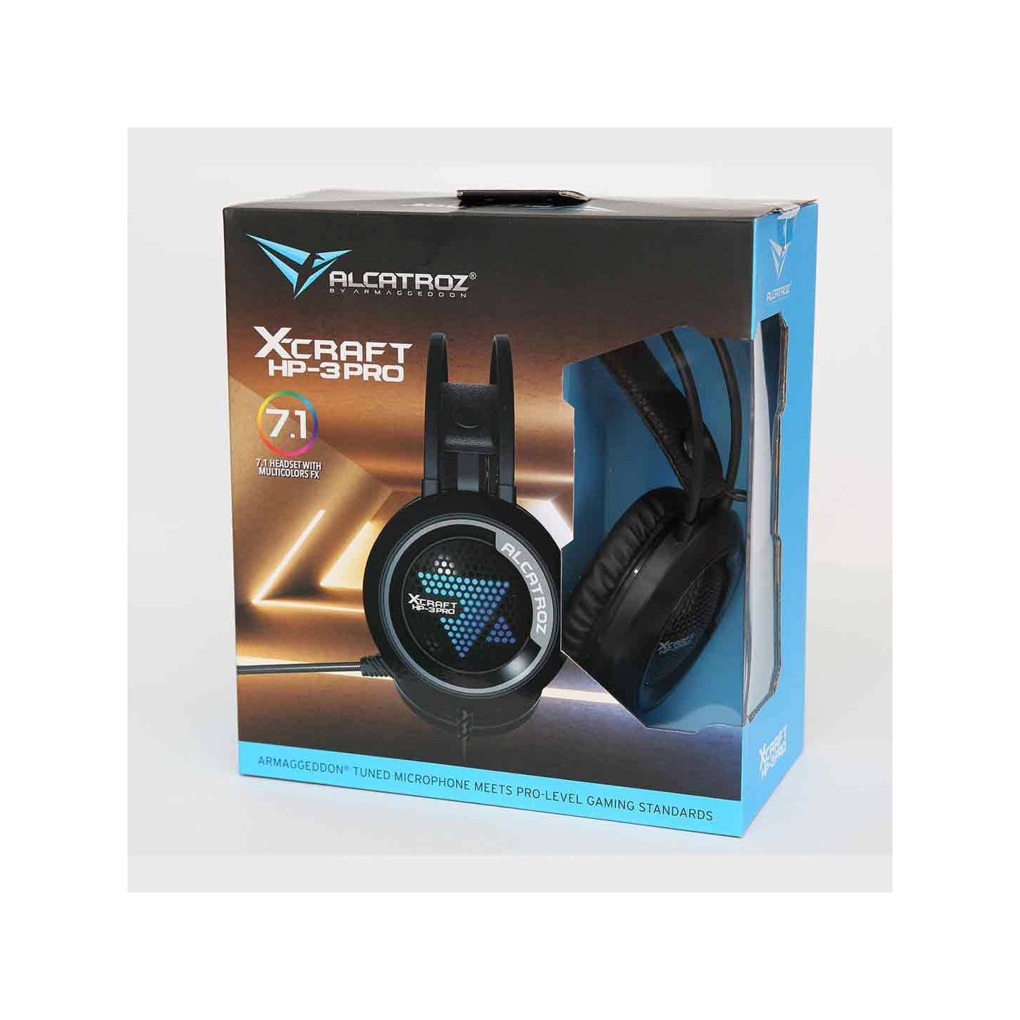 Alcatroz X-Craft HP-3 PRO 7.1 USB Gaming Headset with Microphone (Boxed) — Buy in Cyprus with Fast Delivery