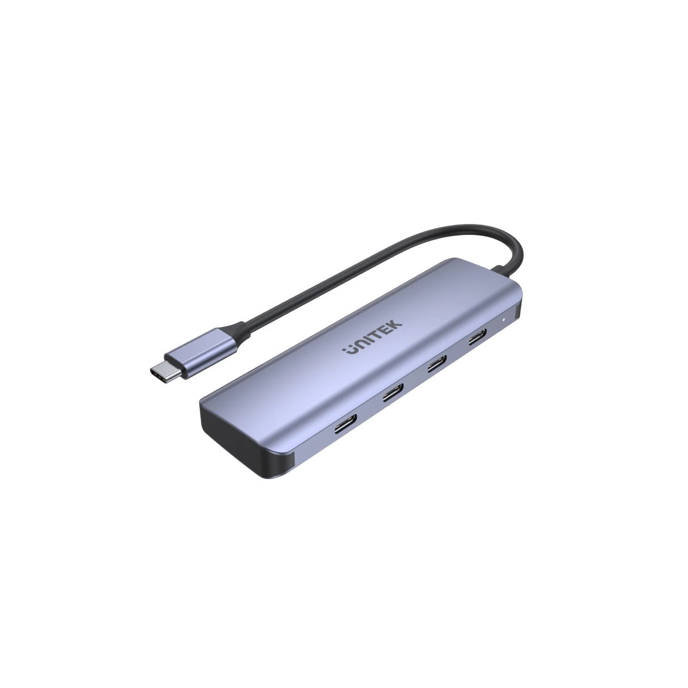 Unitek H1107K uHUB Q4 Next – 4-Port USB-C Hub USB 3.2 5Gbps | Armenius Store