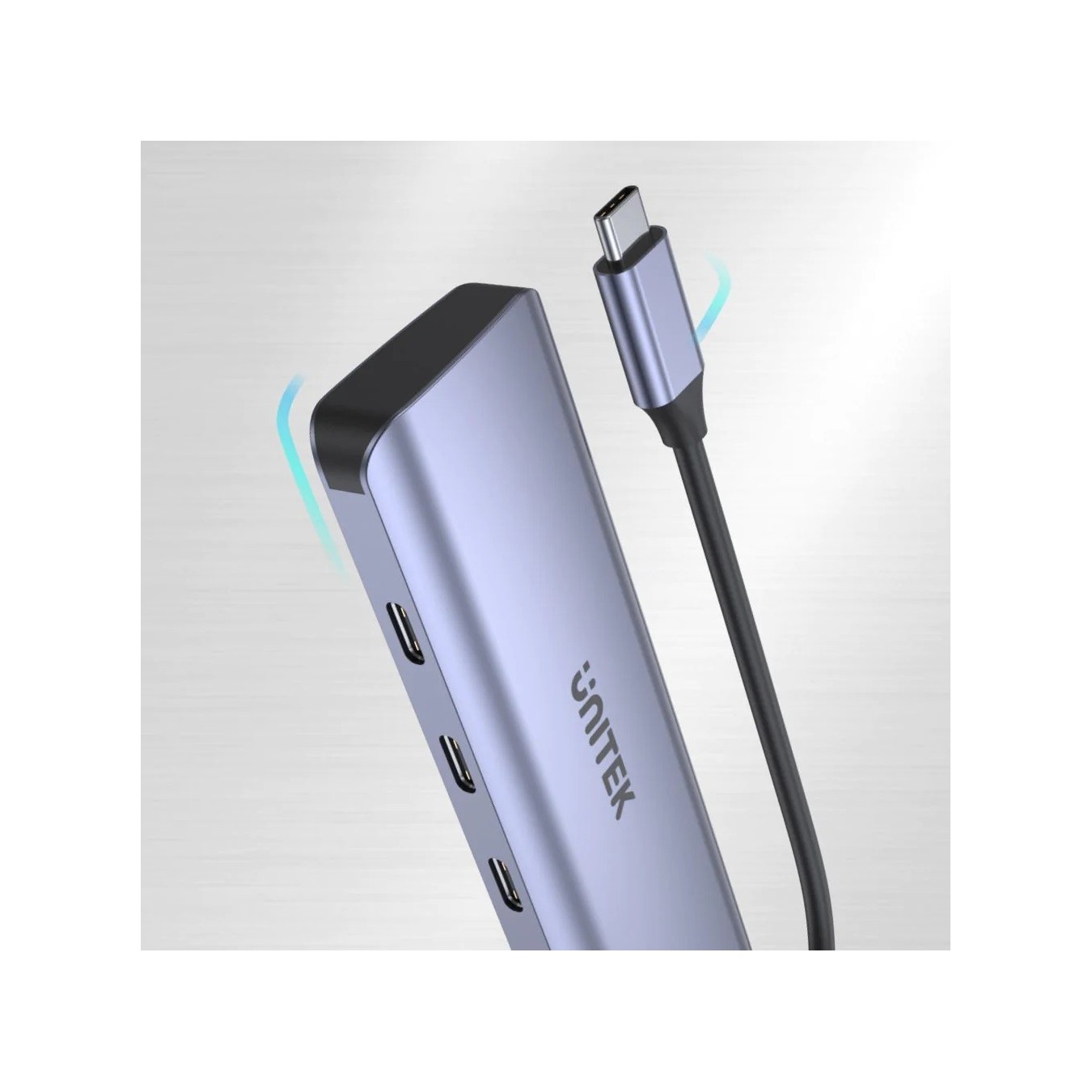 Unitek H1107K uHUB Q4 Next – 4-Port USB-C Hub USB 3.2 5Gbps | Armenius Store