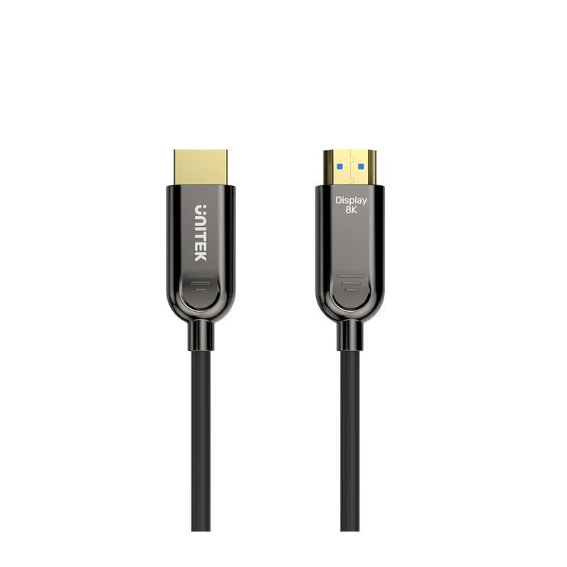 Buy Unitek Fiber Optic HDMI 2.1 Cable 8K60Hz 10.0m - C11085GY-10M - Fiber Optic ... in Cyprus, Nicosia, Limassol, Larnaka, Pafos
