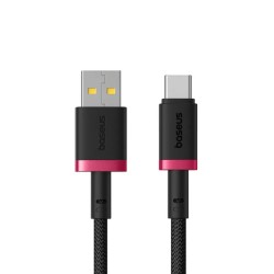 Baseus Dura Series USB-A to USB-C Braided Cable 1.0m Black+Red (Boxed) — Buy in Cyprus with Fast Delivery