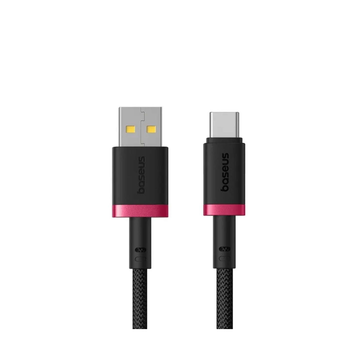 Baseus Dura Series USB-A to USB-C Braided Cable 1.0m Black+Red (Boxed) — Buy in Cyprus with Fast Delivery