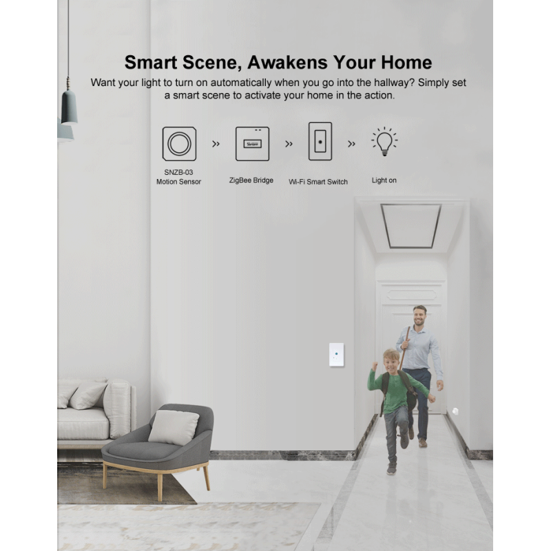 Buy Sonoff ZigBee Motion Sensor - SNZB-03 - ZigBee Motion Sensor in Cyprus, Nicosia, Limassol, Larnaka, Pafos