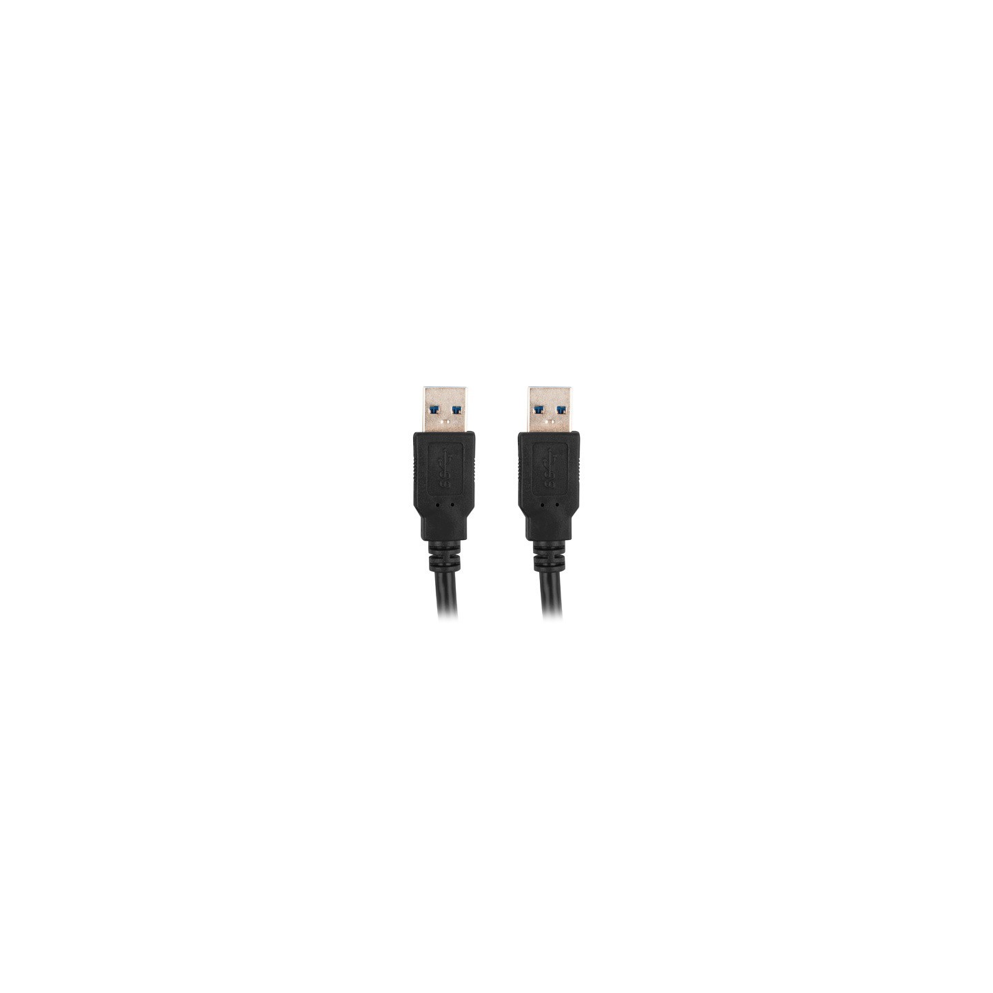 Lanberg USB Type-A 3.0 Male to Male Cable - 1.0m Black — Buy in Cyprus with Fast Delivery