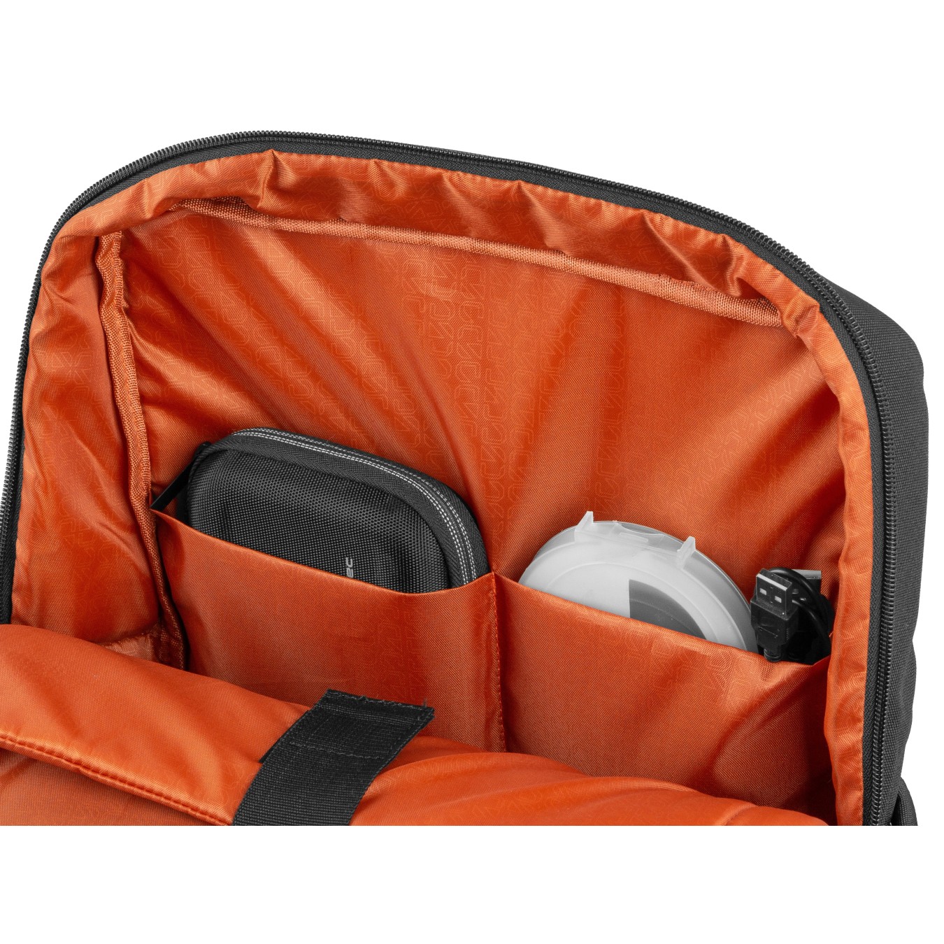 Natec Niala Laptop Backpack 15.6" 18L – Black/Orange | Armenius Store
