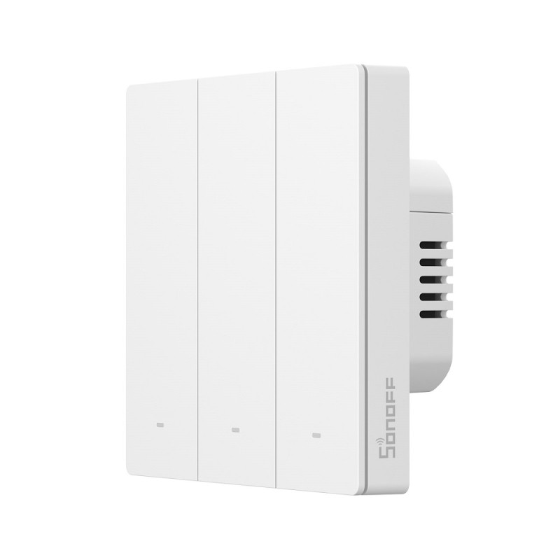 Buy Sonoff Matter WiFi Smart Wall Mechanical Switch - M5 - 3-Button White in Cyprus, Nicosia, Limassol, Larnaka, Pafos