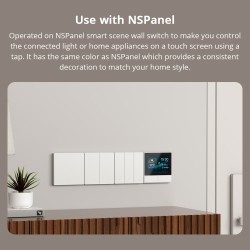 Buy Sonoff Matter WiFi Smart Wall Mechanical Switch - M5 - 3-Button White in Cyprus, Nicosia, Limassol, Larnaka, Pafos