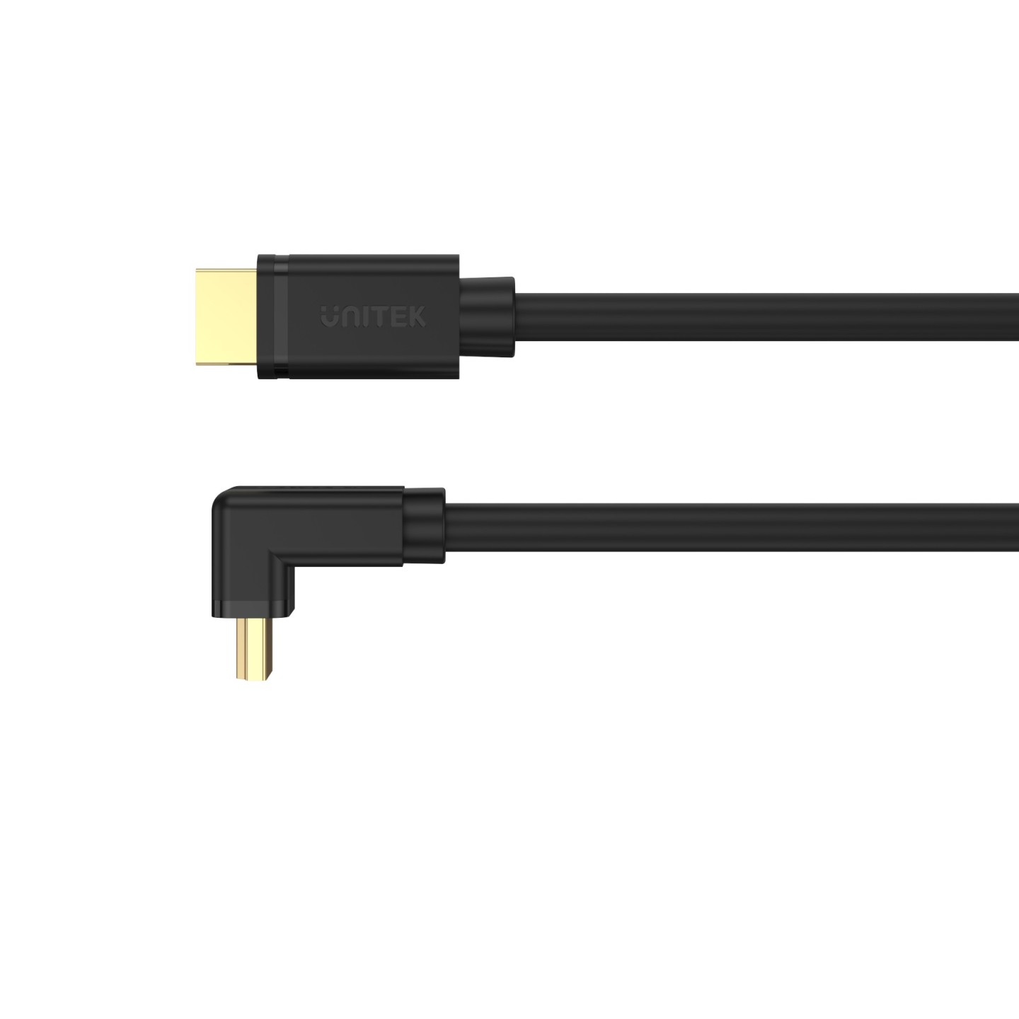 Unitek HDMI Right Angle 4K HDR Cable - Y-C1008 - HDMI Right Angle 4K HDR Cable 270 Degrees 2m