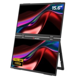 Verbatim Portable Dual 15.6" Full-HD Monitors (Boxed) — Buy in Cyprus with Fast Delivery
