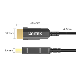 Buy Unitek Ultrapro - HDMI 2.0, 25.0m, ActiveOptical, SPC in Cyprus, Nicosia, Limassol, Larnaka, Pafos