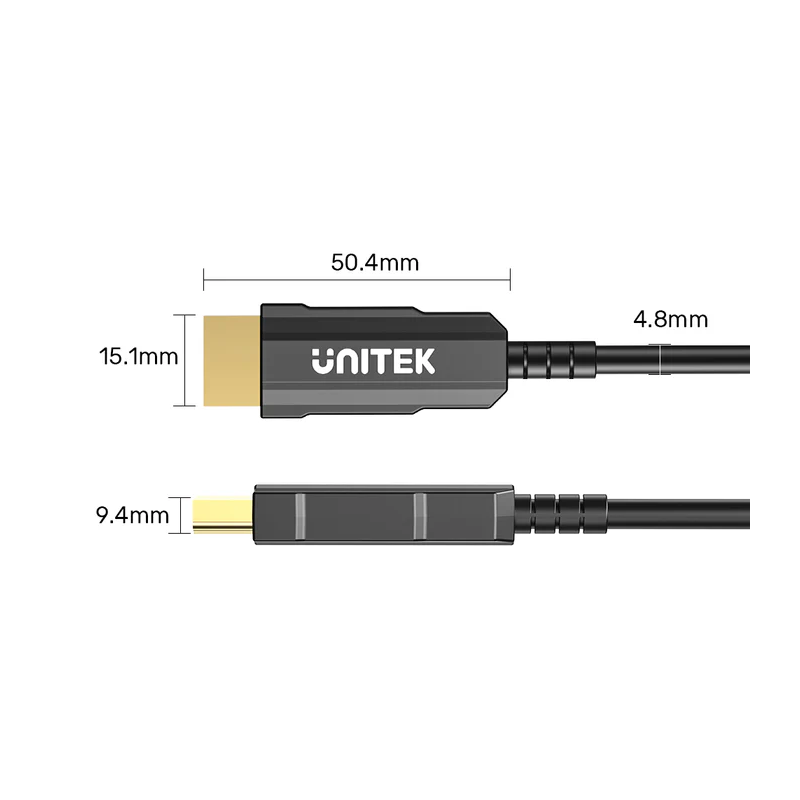 Buy Unitek Ultrapro - HDMI 2.0, 25.0m, ActiveOptical, SPC in Cyprus, Nicosia, Limassol, Larnaka, Pafos