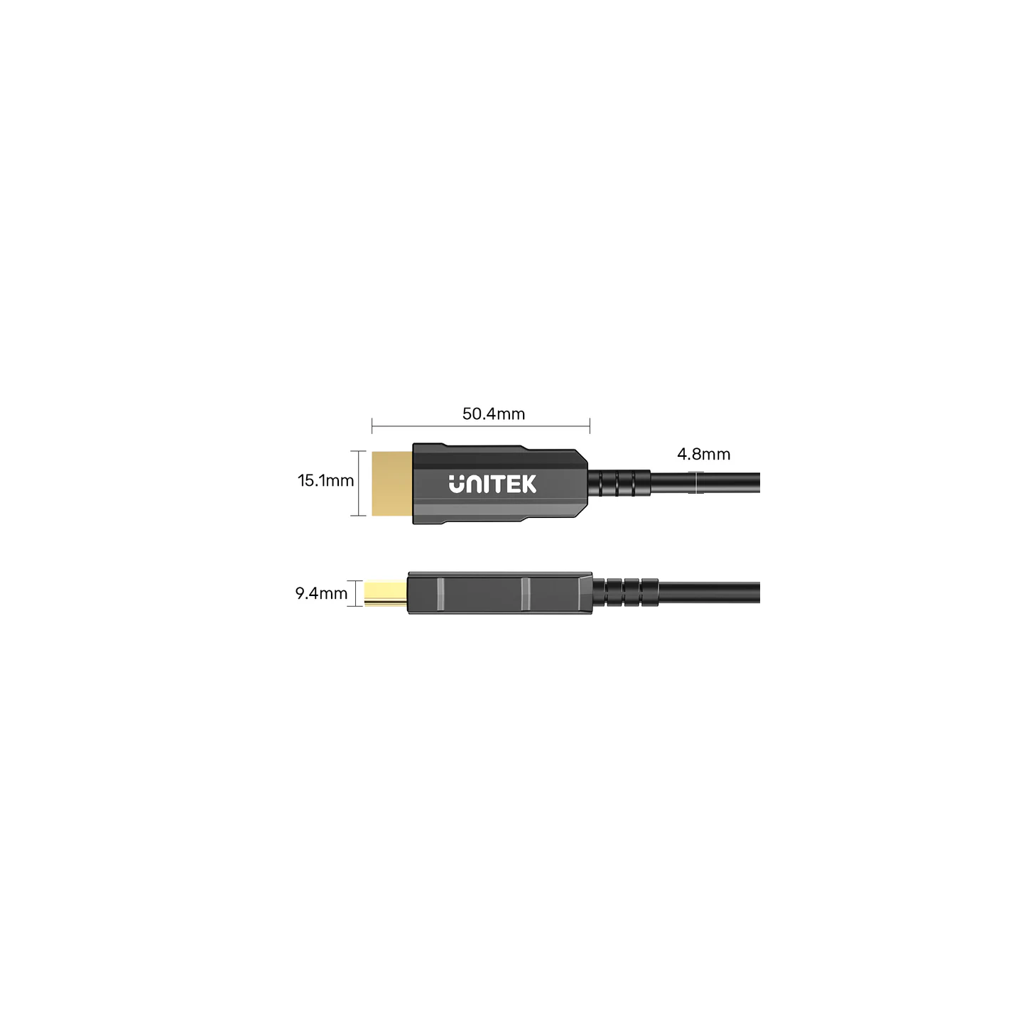 Unitek Ultrapro - HDMI 2.0, 25.0m, ActiveOptical, SPC — Buy in Cyprus with Fast Delivery