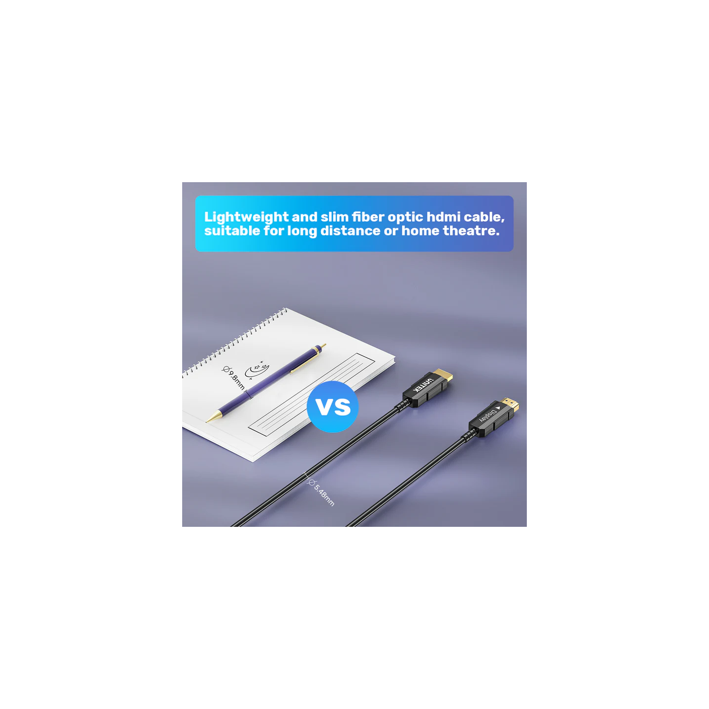 Unitek Ultrapro - HDMI 2.0, 25.0m, ActiveOptical, SPC — Buy in Cyprus with Fast Delivery