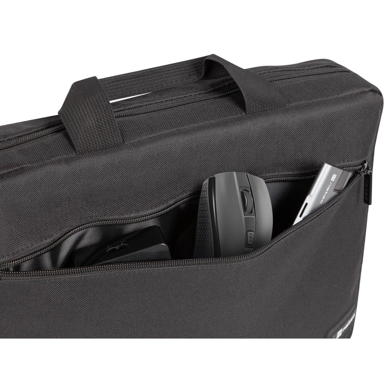 Natec Wallaroo2 Laptop Bag with Mouse – 15.6" Black | Armenius Store