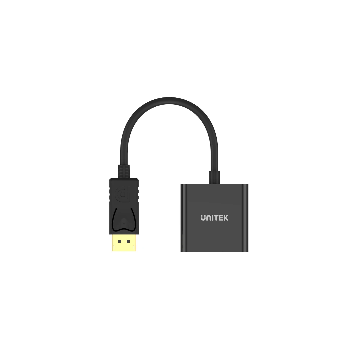 Unitek DisplayPort to VGA-Female Adaptor - Y-5118E - Black — Buy in Cyprus with Fast Delivery