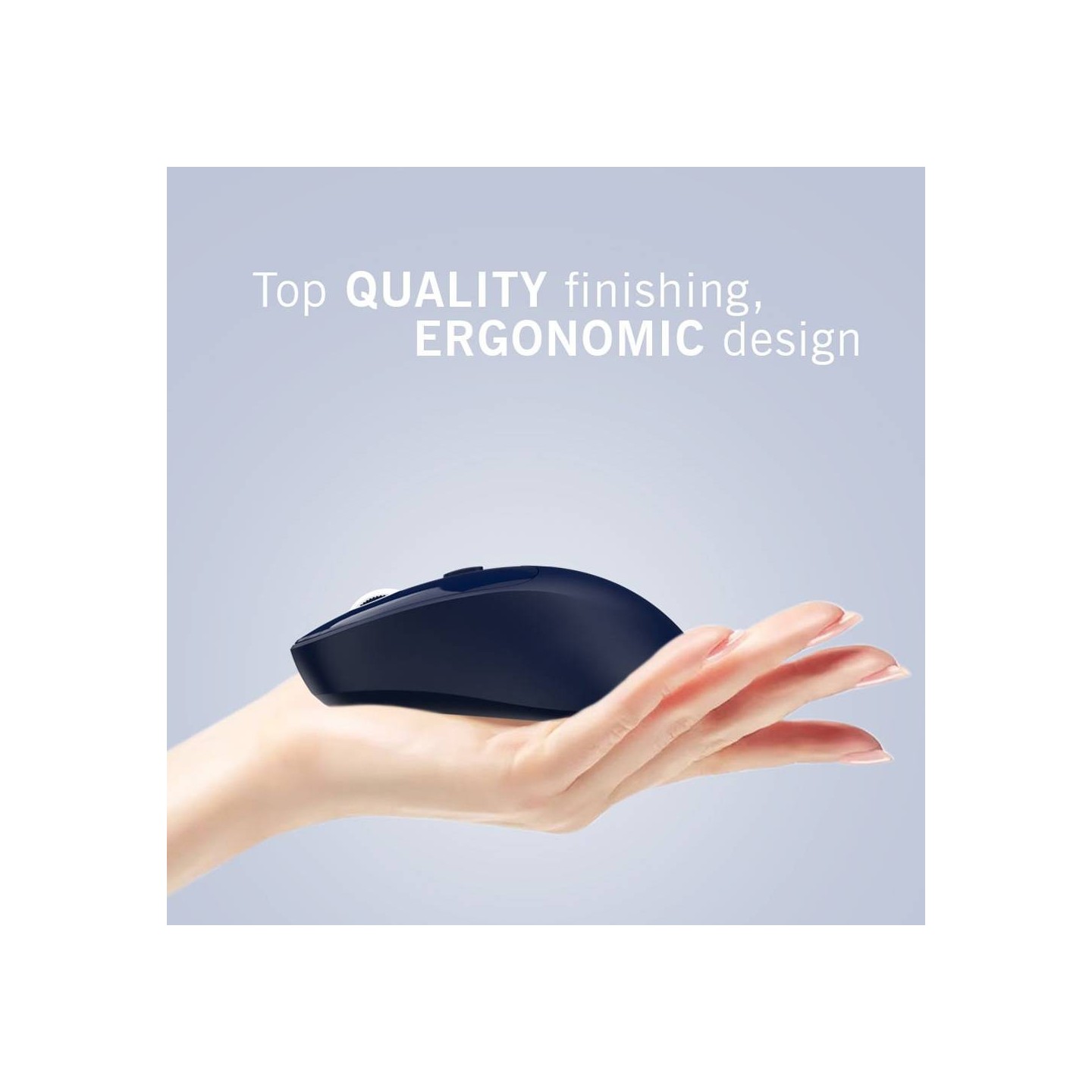 Alcatroz AirMouse DUO 6 Wireless BT Rechargeable Silent Mouse Blue (Boxed) — Buy in Cyprus with Fast Delivery