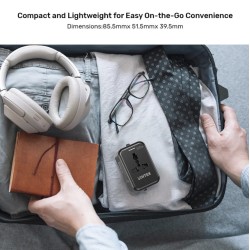 Buy Unitek Universal Travel Charger - P1120A - 20W USBC+USBA Black in Cyprus, Nicosia, Limassol, Larnaka, Pafos