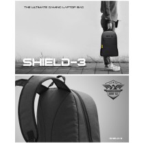 Armaggeddon SHIELD 3 Anti-Theft Gaming Laptop Backpack 15.6" – Waterproof USB Port | Armenius Store