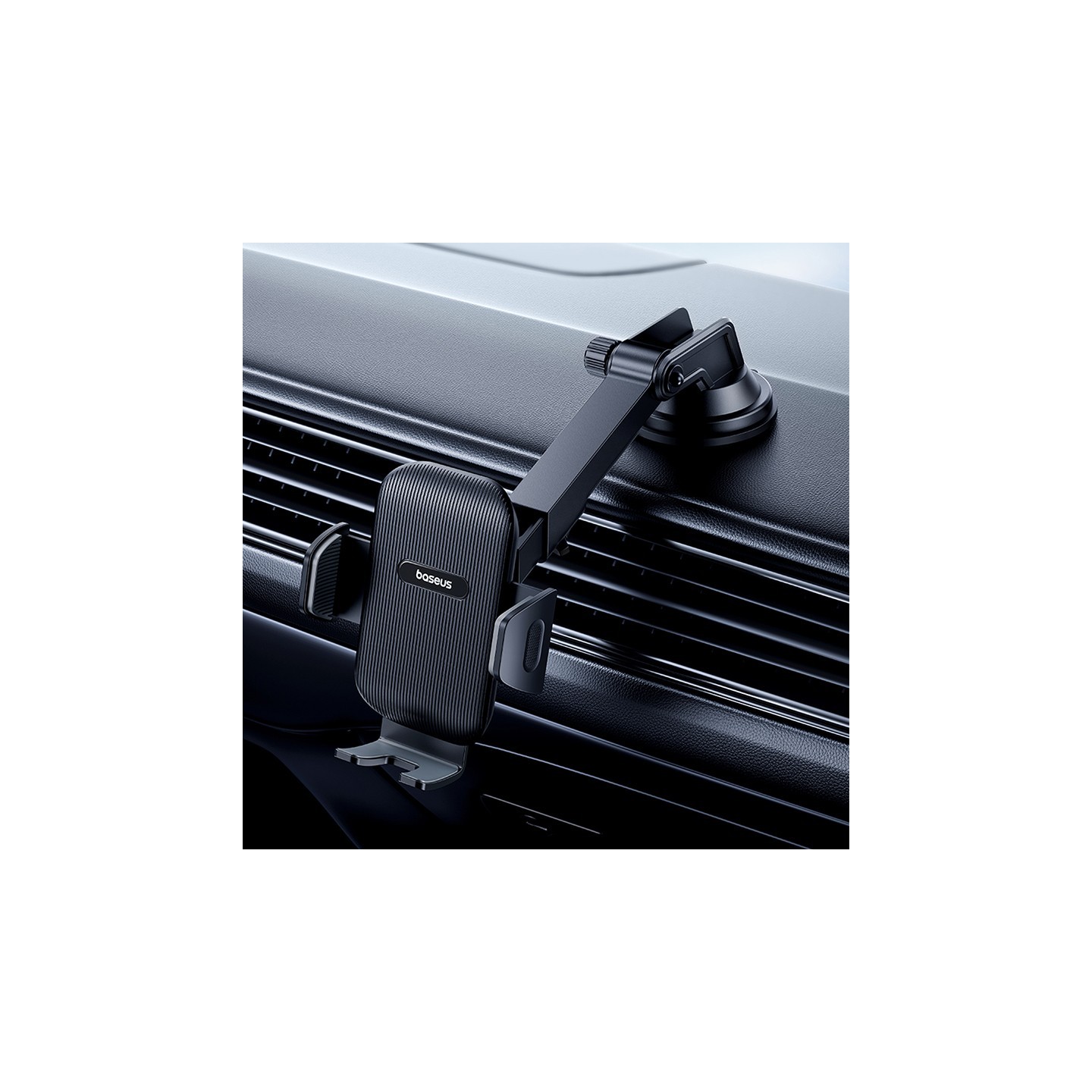 Baseus Car Holder Dash Wind UltraControl Go Series - Black — Buy in Cyprus with Fast Delivery