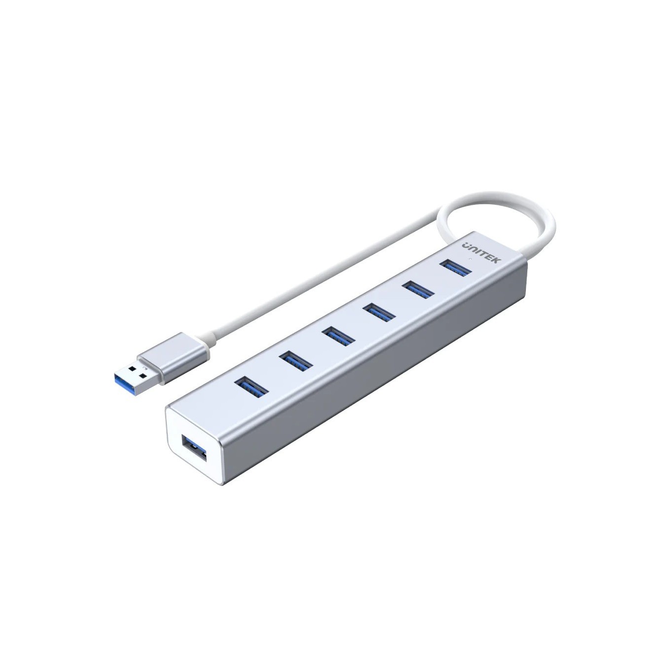 Unitek Y-3090 7-Port USB 3.0 Hub – 5Gbps with BC1.2 Charging | Armenius Store
