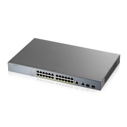 Buy Zyxel Switch PoE Gigabit Managed Cloud CCTV 24PoE + 2RJ45 SFP Combo 375W - G... in Cyprus, Nicosia, Limassol, Larnaka, Pafos