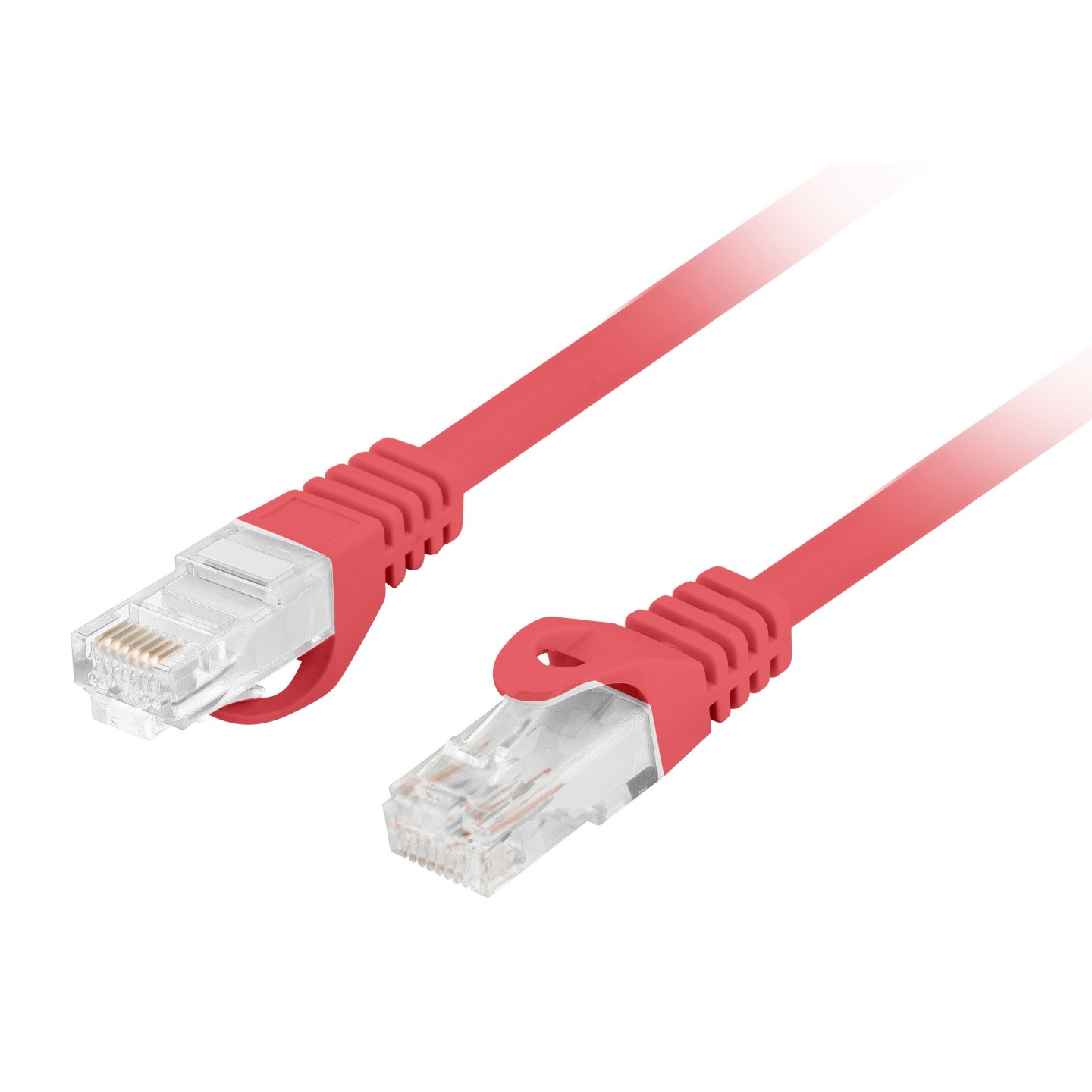 Lanberg Patch Cable - PCU6-10CU-0025-R - CAT.6 UTP CU LSZH 0.25m Red — Buy in Cyprus with Fast Delivery