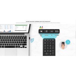 Buy Genius Keyboard Numeric Pad Wireless AI with Palm Rest - 1000 - Genius Keybo... in Cyprus, Nicosia, Limassol, Larnaka, Pafos