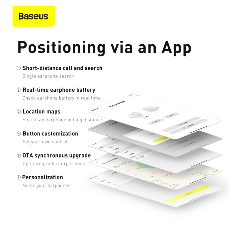 Buy Baseus Headphones In Ear TWS Bowie - E2 - Pink in Cyprus, Nicosia, Limassol, Larnaka, Pafos