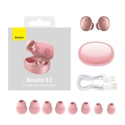 Buy Baseus Headphones In Ear TWS Bowie - E2 - Pink in Cyprus, Nicosia, Limassol, Larnaka, Pafos