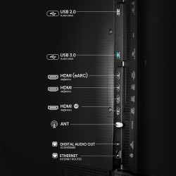 Buy Hisense Canvas TV - 55S7N - 55'' 4K Smart QLED 120hz Canvas TV in Cyprus, Nicosia, Limassol, Larnaka, Pafos