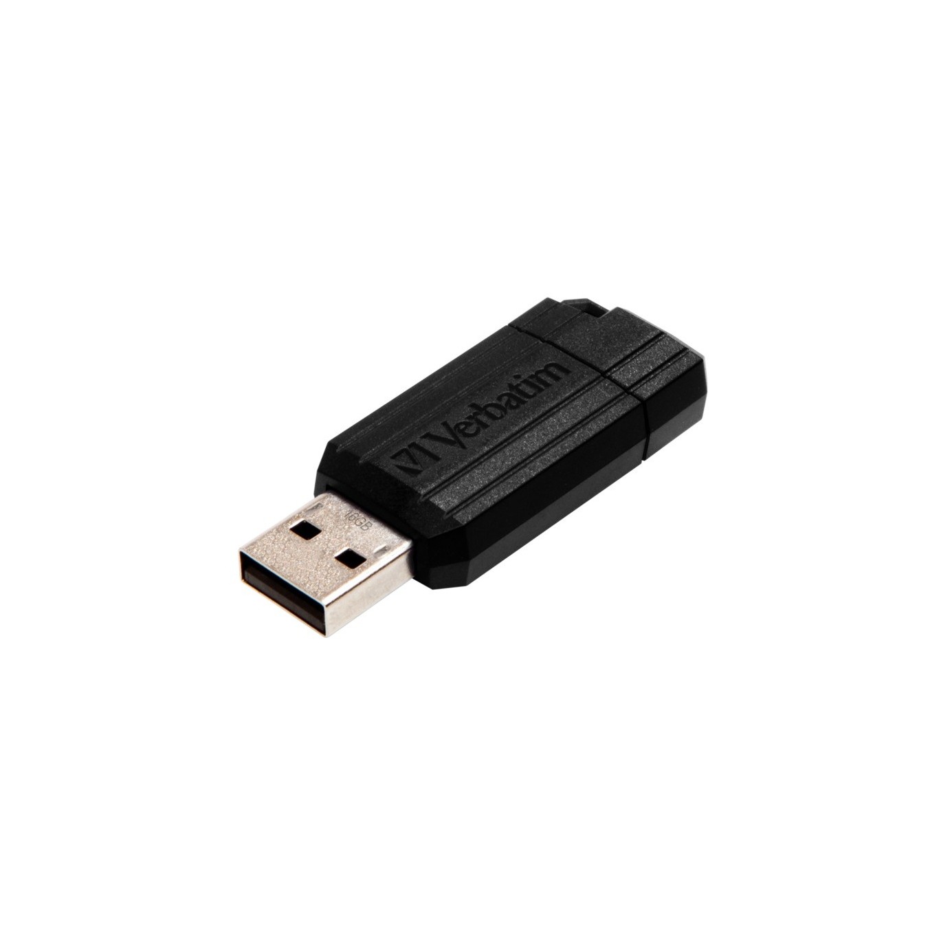 Verbatim USB Drive - Pinstripe - USB 2.0 - 16GB - Black — Buy in Cyprus with Fast Delivery