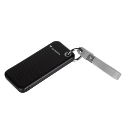 Buy Verbatim SSD Portable Pocket Keyring - 3.2 Gen2 - 1TB - Black - Grey in Cyprus, Nicosia, Limassol, Larnaka, Pafos