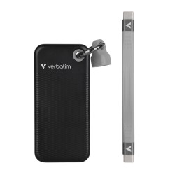Buy Verbatim SSD Portable Pocket Keyring - 3.2 Gen2 - 1TB - Black - Grey in Cyprus, Nicosia, Limassol, Larnaka, Pafos