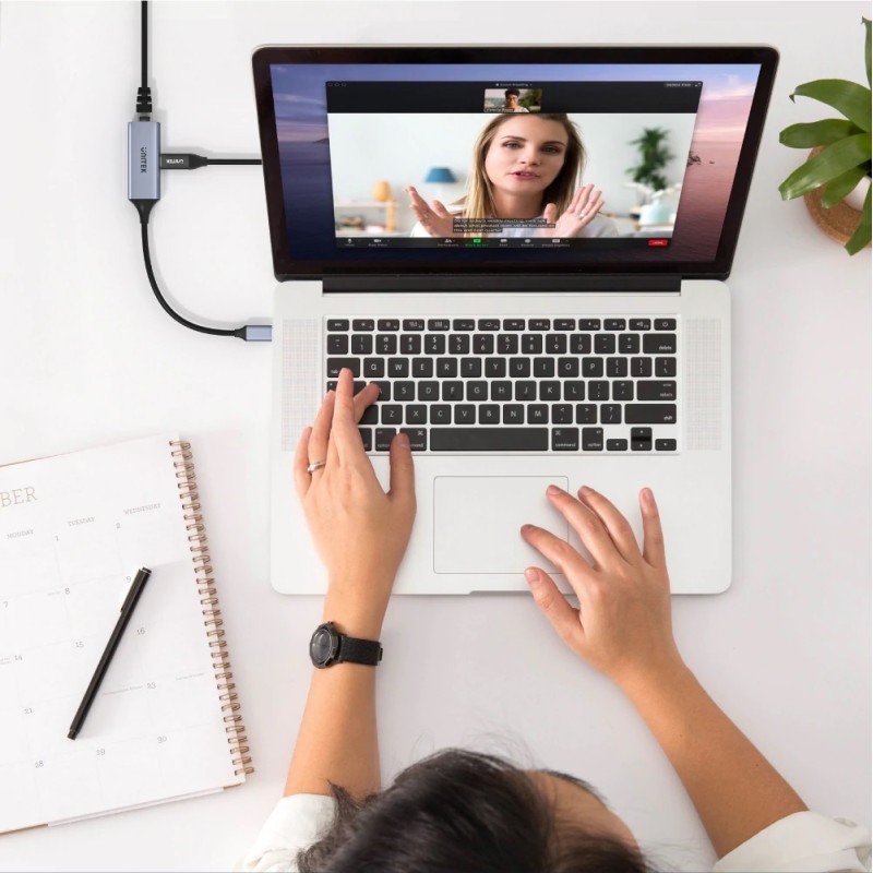 Buy Unitek USB-C to Gigabit LAN and PD100W Port - U1323A - USB-C to Gigabit LAN ... in Cyprus, Nicosia, Limassol, Larnaka, Pafos