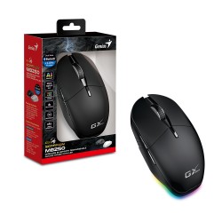 Genius Scorpion M8250 Wireless BT+2.4G Rechargeable RGB AI 3200DPI Black (Boxed) — Buy in Cyprus with Fast Delivery